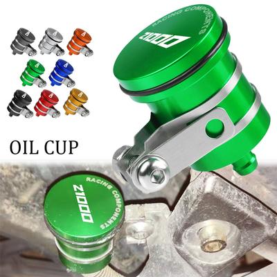 Reservatório universal de fluido de freio para motocicletas, tanque de embreagem, copo de fluido de óleo para kawasaki z1000 z 1000 2007 2008 2009 2010