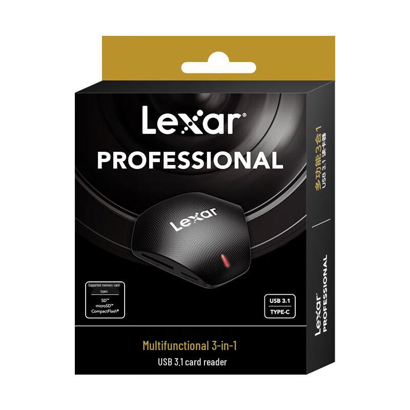 Lexar USB 3.1 3-in-1 UHS-II High-Speed Card Reader