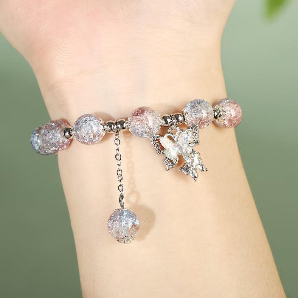 Charming Fairy Butterfly Bracelet - Sweet, Versatile Design for Students, Best Friend Jewelry Gift
