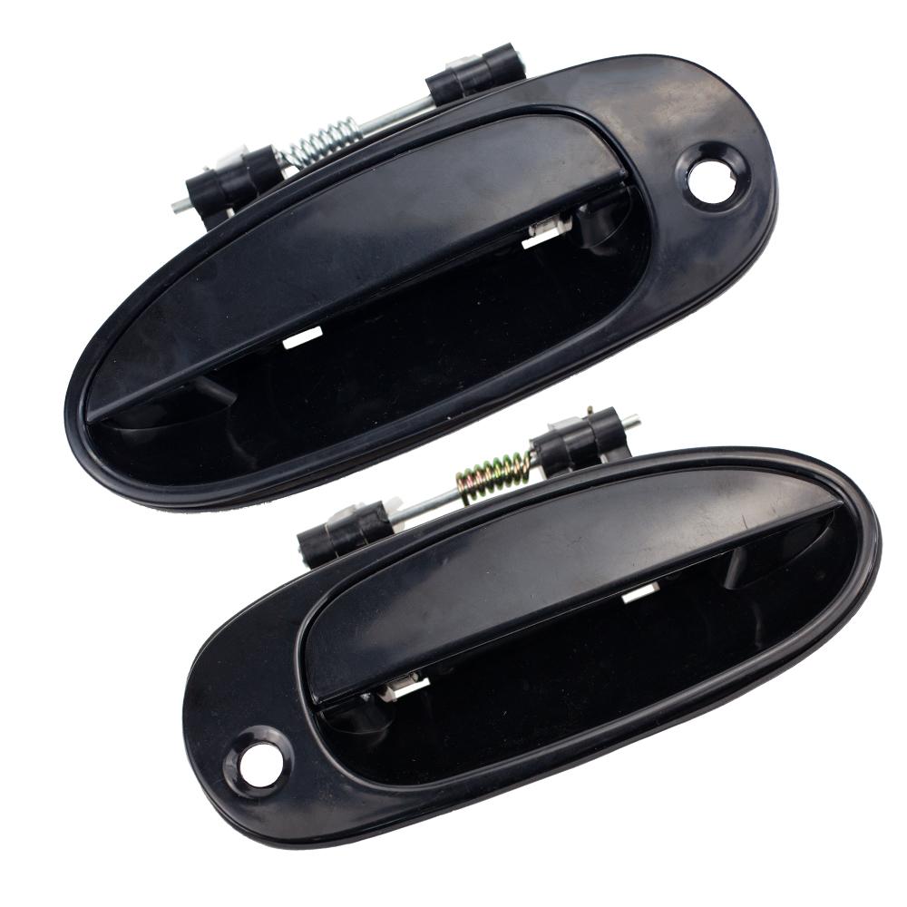 Schwarzer Außentürgriff links rechts für Kia Sephia 1998 1999 2000 2001 Spectra 2000