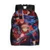 Yuji Itadori Backpack J-Jujutsu Kaisens Cycling Backpacks Male Cool School Bags Designer Durable Rucksack