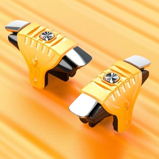 2 Stück F01 Metall Spiele Trigger Controller Tasten Mobiles Gamepad für PUBG