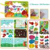Kid Quiet Busy Book Montessori Baby Educational Toy Pasture Friut Animal Sorting Match Game Baby Sticker Toy for Child Book Gift