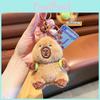 Capybara Unique Jinnew Plush Keychain Accessory In Vibrant Sports Colors Ideal Keyring For