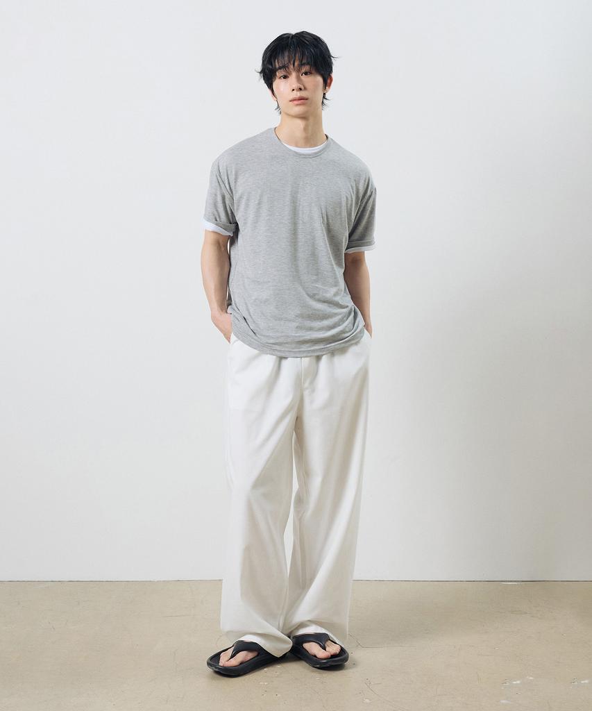 Dibsenseu Natural Linen Cotton Wide Pants