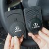 1Pcs Carbon Fiber / Leather Car Glasses Clip ID Card Clamp For F-SPORT ES RX NX LS UX LM LX GX LC RZ IS CT GS RC HS SC TX