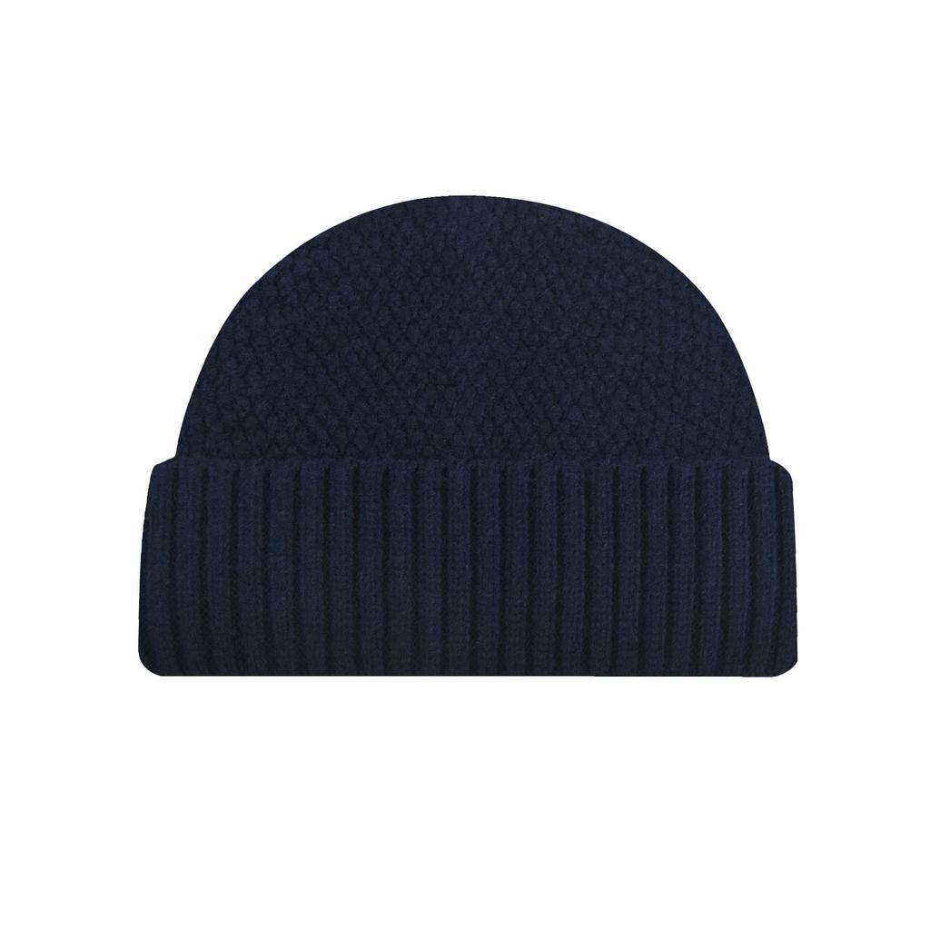 Autumn/Winter Short Knitted Wool Beanie Unisex Warm Pull-Over Beanie Sailor Cap