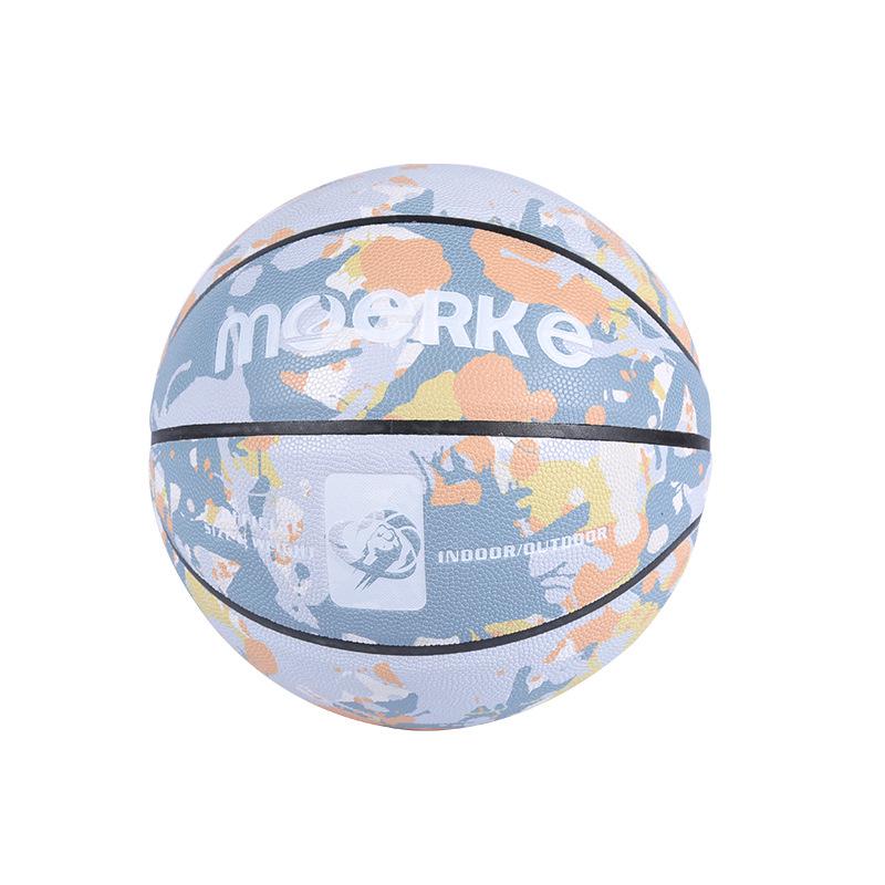

Баскетбольный мяч размера 7 из высокоэластичной резины для улицы с влагоотводящим полиуретаном и принтом тай-дай Size 4