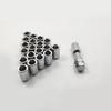 Silver Anti-theft Car Lug Nuts with Socket Key Tool