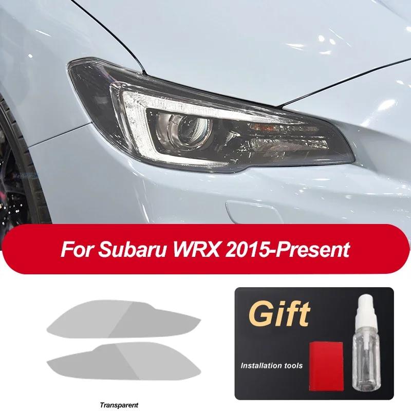 2x Pro Subaru Forester WRX BRZ Outback Legacy Impreza Auto TPU Ochranná fólie na světlomety Průhledná nálepka na světlomety Ochrana