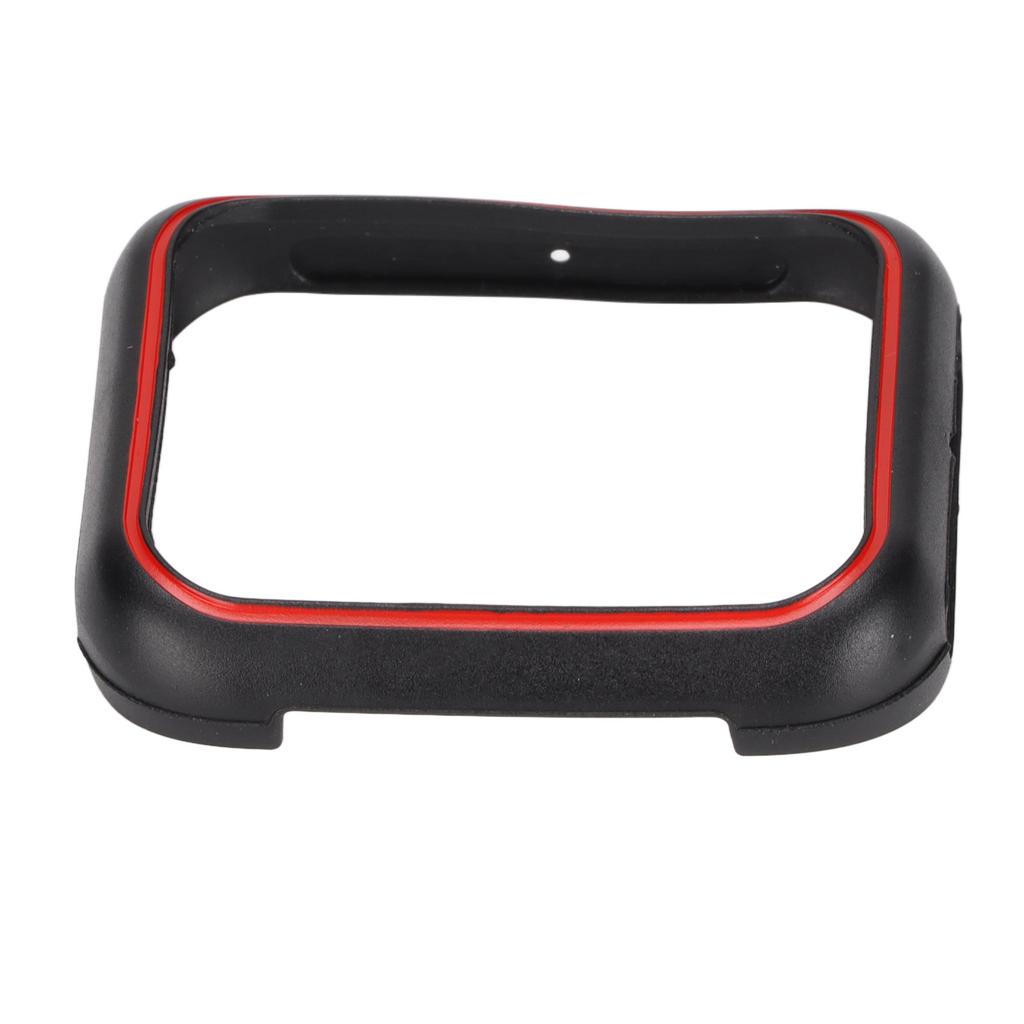 Soft TPU Protective Case for OPPO 2 46mm Watch Scratch Resistance Watch Protective CoverBlack Red