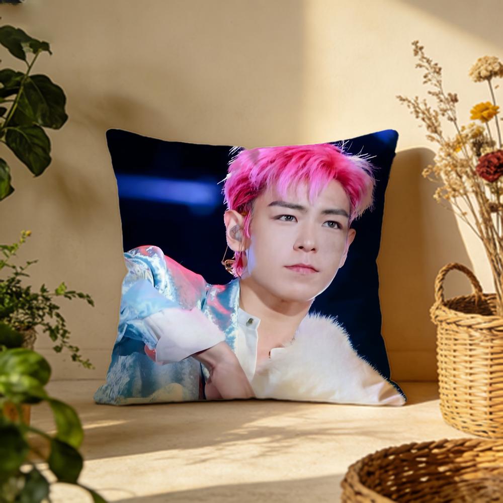 Hot TTOPTOPPSD Cushion Cover Versatile DoubleSided Pillow Case Fit for Sofa Bed Car  Daily Decor