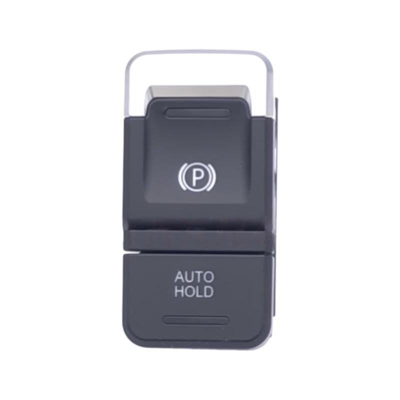 7P1927225C Parking Brake P Button Switch For Touareg 2015 To 2018 Model Year Direct Fit ABS Plastic Electrical Control