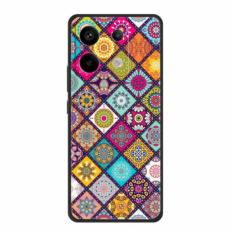 Do etui Xiaomi Redmi Note 13 Pro 5G Luksusowe Miękkie Silikonowe TPU Tylna Osłona Etui na Telefon Redmi Note13 Pro Plus 5G Odporne na Wstrząsy Fundas