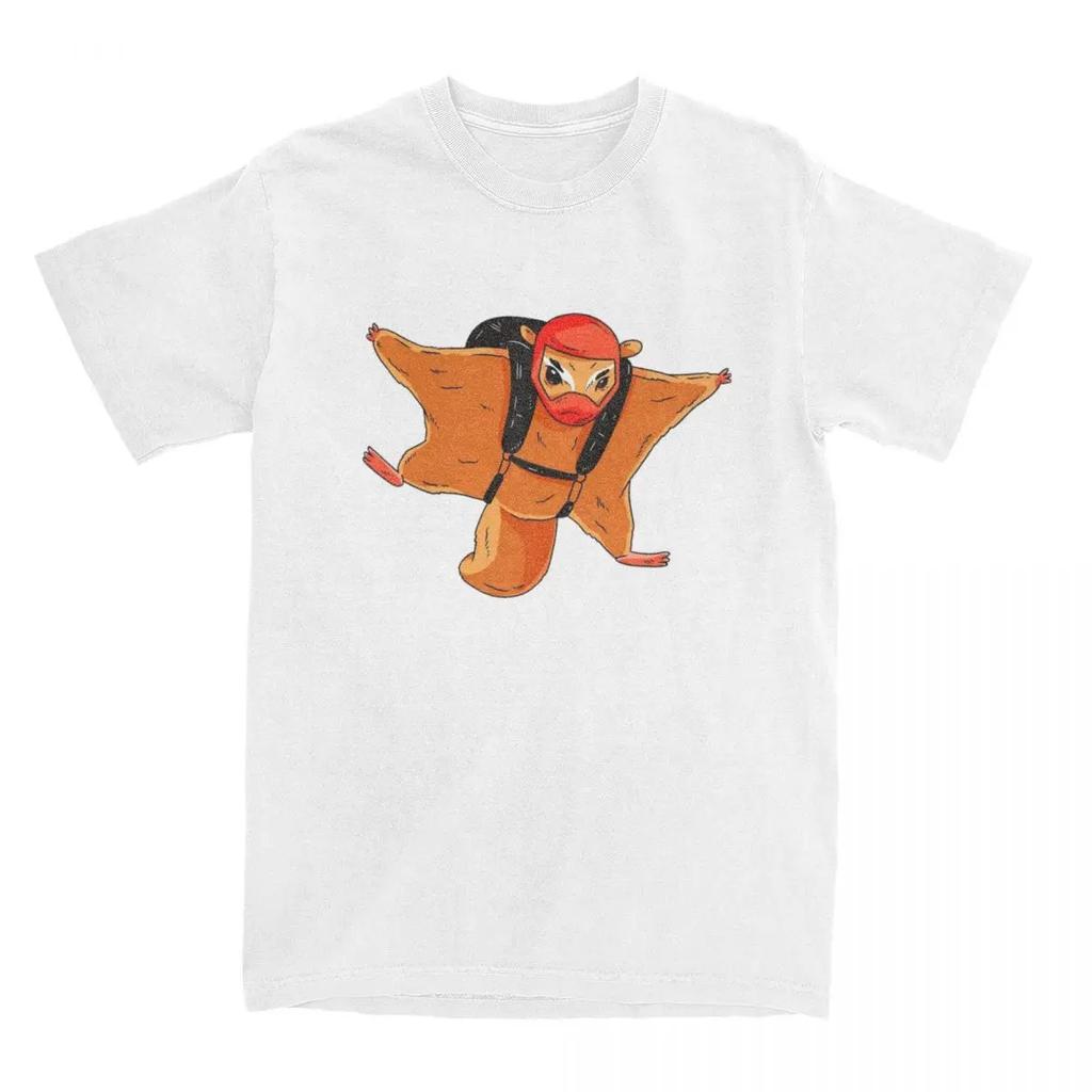 Erkek Kadın Wingsuit Uçan Sincap Tişörtleri Aksesuarlar Moda Paraşütle Atlayış Wingsuitçu Tişörtleri Tişört Giyim Yeni Gelen