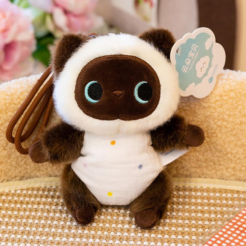 Magnete da Frigorifero Cartoon Panda con Peluche per Decorazione Camera dei Bambini