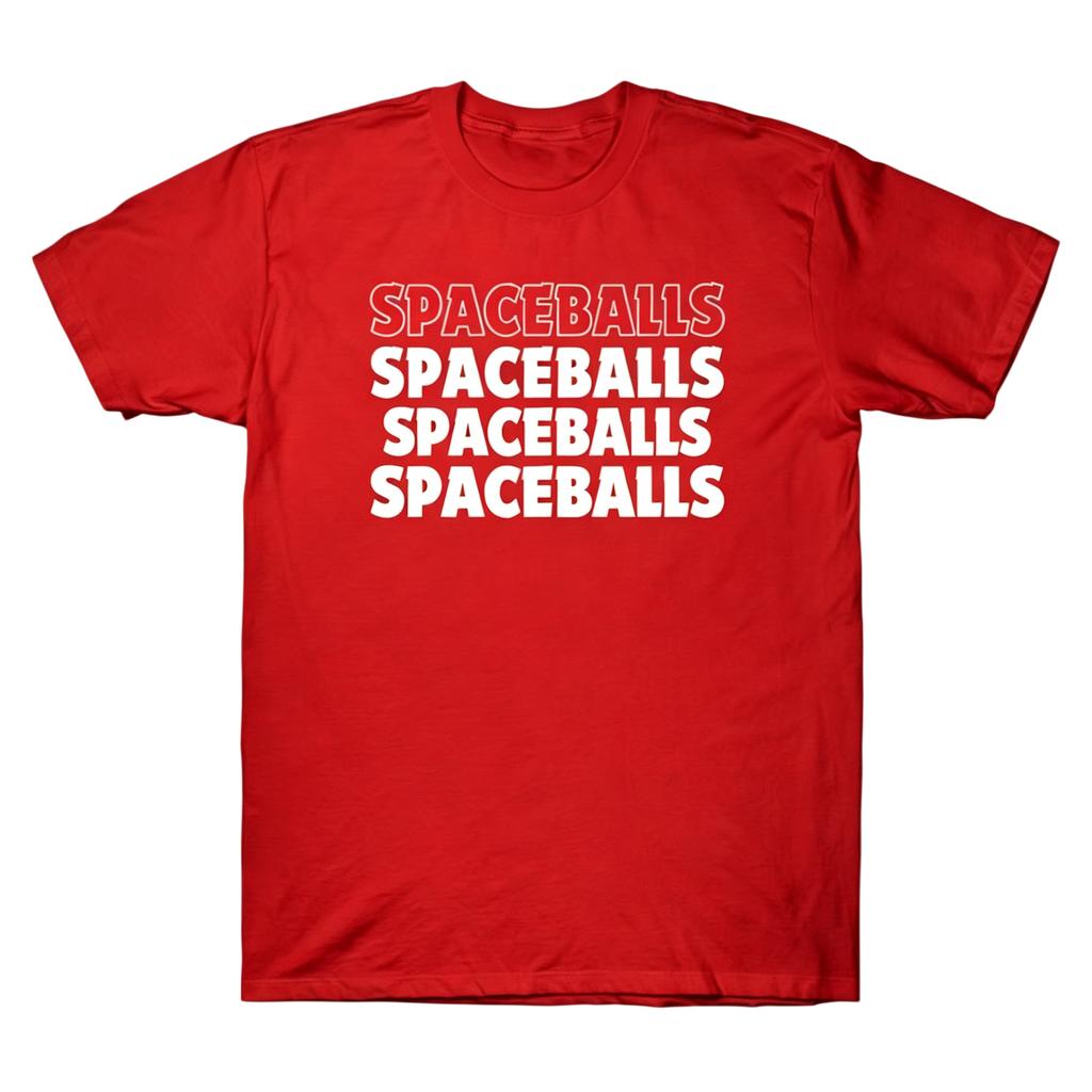 Spaceballs Movie TShirt 2026 Summer Letter Graphic Print Short Sleeves Hip Hop Fashion Short Sleeve Tees Y2K Comfortable Shirt
