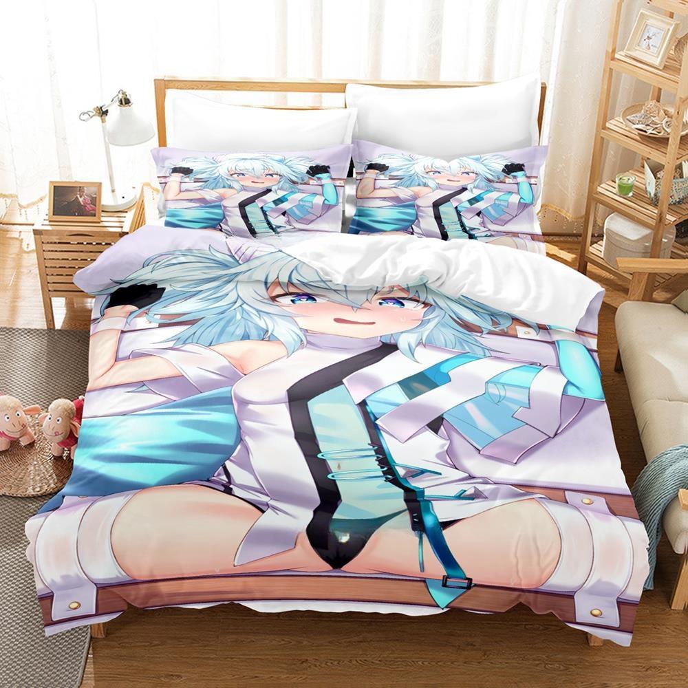 New Game Girls' Frontline: Neural Cloud Bedding Set Single Twin Full Queen King Size Bed Set Adult Kid Bedroom Duvet cover Sets