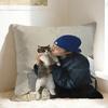 I-lngshot LOUIS Pillowcases  Fashion Pillow Case For Couch Sofa Bedroom Square Pillow Cover