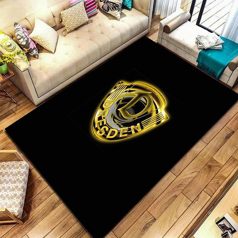 Dynamo Dresden Carpet Rug for Living Room Bedroom Home Sofa Decoration,Kids play Non-slip Floor Mat