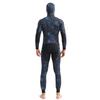 In-Stock Men's 1.5mm Two-Piece Hooded Spearfishing Wetsuit for Cold-Proof Freediving, Swimming, Surfing, and Diving