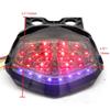 Motorcykel LED Bakre Bakljus för Ninja 250 Ninja 250R 2008-2012 Bromsljus Blinkers LED Stoppljus