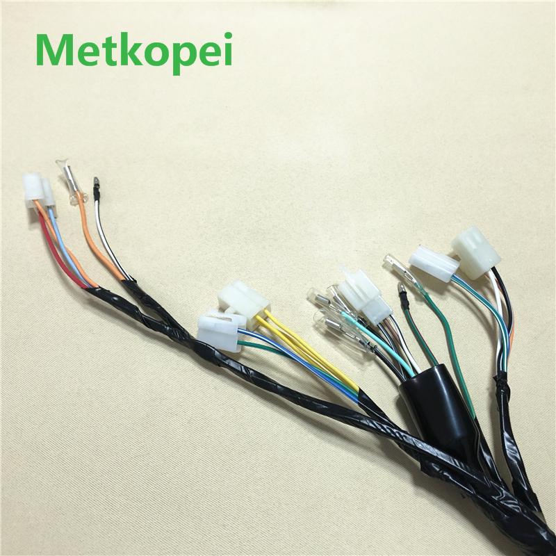 Motorcycle Wire Cable Assembly GN125 Full Vehicle Cable Line for Suzuki 125cc GN 125 Full Vehicle Wire