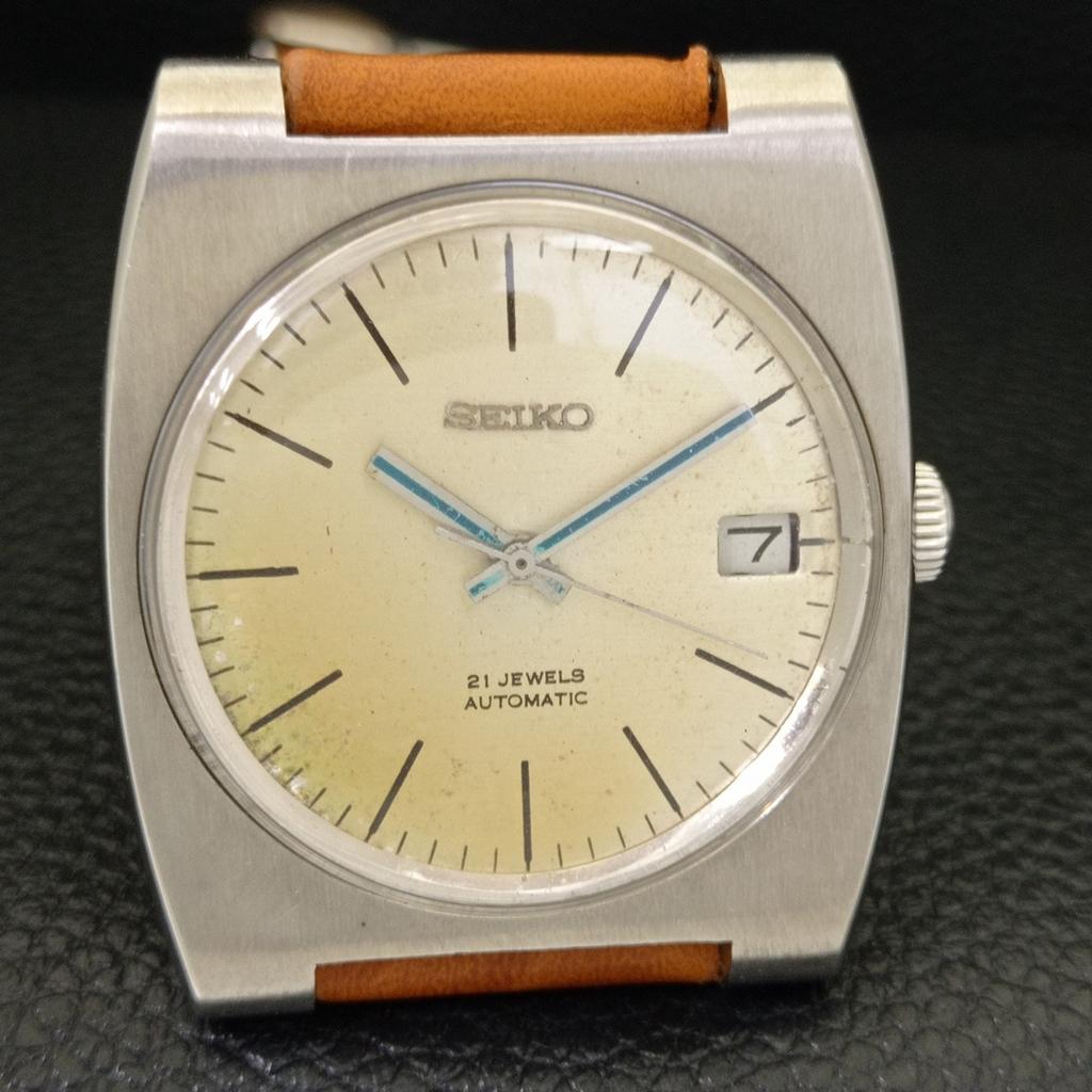 VINTAGE SEIKO HAND-WINDING JAPAN 6602B MENS ORIGINAL DIAL WATCH A702313-5