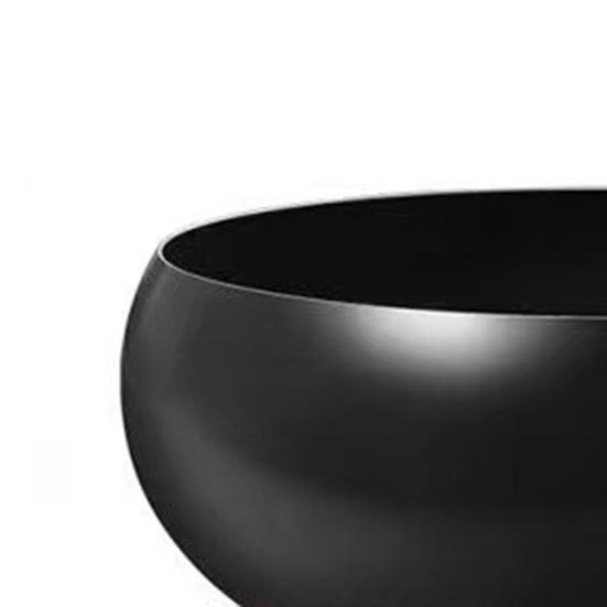 Traditional Wok Hammered Iron Pan with Non-Stick Coating Wooden Handle Frying Pan