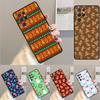 Cute Gingerbread Man Christmas Phone Case for Samsung Galaxy Note 10 Pro S26 Ultra S23 S24 FE S25 S21 S22 PLUS Shockproof Cove