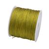 50Yds 0.8mm Crafts Nylon Cord For Jewelry Making Beading Braided Nylon Satin String for Bracelets Rattail Trim Chinese Knot