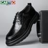 CARTELO Men's British Style Formal Business Derby Shoes