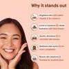 Aravi Organic Vitamin C Seum And Vitamin E Oil For Face Brightening, Dark Spots, Dull Skin, Uneven Skin Tone - For All Skin Type - 30 Ml Each