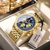 Top-Marke POEDAGAR 960 Luxus-Uhr für Herren Sport Quarz Edelstahluhren Leuchtendes Chronographen-Herren-Wasserdichte Uhr
