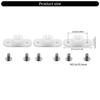 Automotive Headlamp Holder Trimmer Socket Headlight Fastener Retainer Installation Screws Included for Discovery STC3368