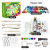 Polymer Clay Fimo DIY Soft Clay Set Molding Craft Oven Bake Clay Blocks Montessori Early Education Toy For Kids Christmas Set