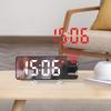 Projection Alarm Clock Multifunction Intelligent Luminous Clock Bedroom Large Screen Digital Clock Celling Projector