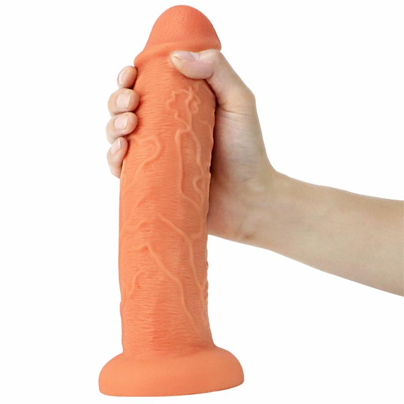 6cm Dildo Female Masturbation Stick Liquid Silicone Lifelike Penis Soft and Sensual Big Penis Adult Products