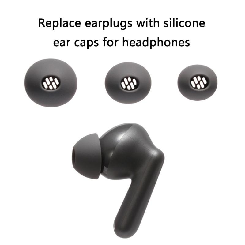 4Pair Silicone Ear Tip for Buds 2 In-ear Headphone Eartips IE800S Tip AntiSlip Noise Reduce
