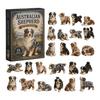 Interactive Holiday Games 2026 Dog Christmas Advent Calendar, 24-Day Acrylic Ornament Set with Mini Puppy Seasonal Party Supplies Figures,
