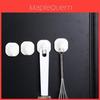 Modern Minimalist Plastic Adhesive Hooks Pack For Outdoor Rainproof Storage