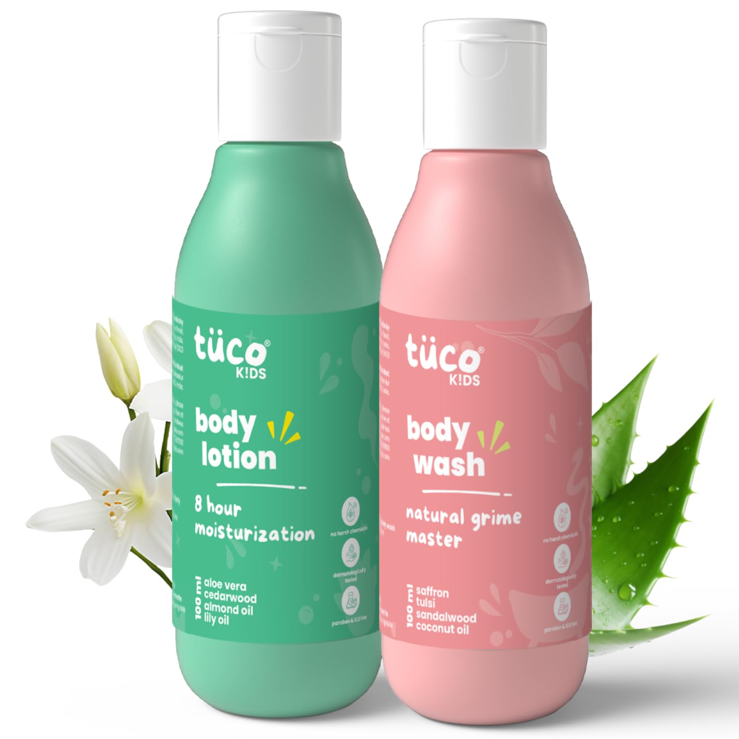 

TuCo® Kids Мягкий лосьон для тела Проверенная эффективность - 100 мл (Пакет из 2)