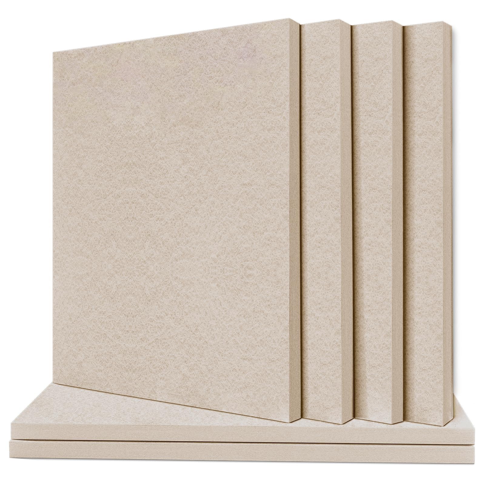 

Звукопоглинальні панелі TroyStudio, 400 x 300 x 12 мм, Упаковка 6 штук, Звукоізоляційні листи, Звукоізоляційний настінний повсть, Декоративна настінна плитка,