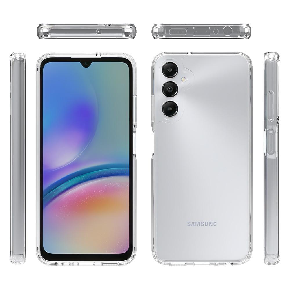 

For Samsung Galaxy A05s 4G HD Transparent Cell Phone Case Acrylic+TPU Hybrid Phone Cover A