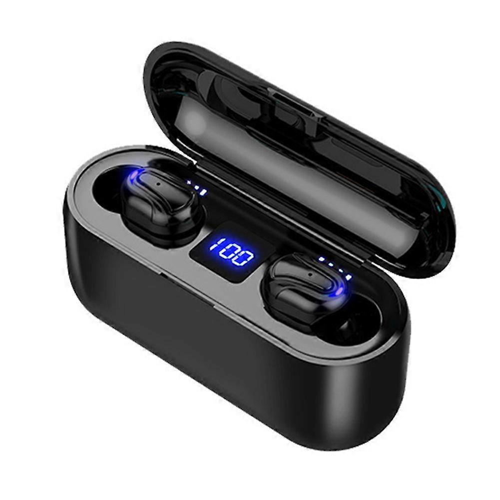 Bluetooth 5.0 Earbuds Wireless LED Earphone Waterproof Stereo Portable for Sport New