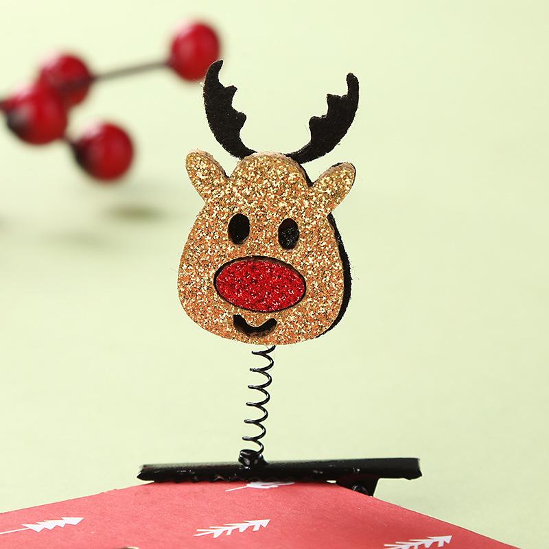 Christmas Hair Clip Decoration for Women and Kids - Festive Hairpin Gift for Students