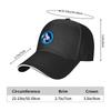 Darby in Blue Round Baseball Cap winter hats for Unisex New Hat Unisex's big size hat Fishing cap Luxury Women Unisex's