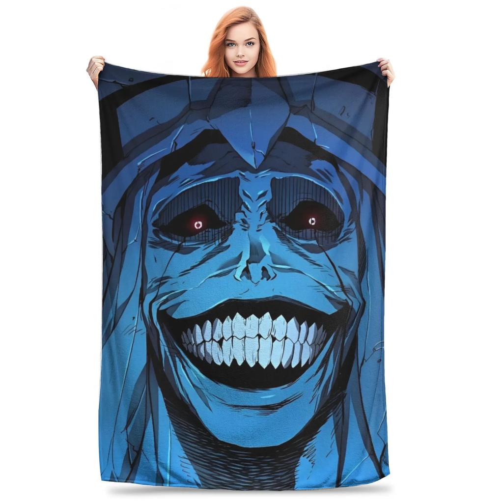 Solo S-ung Jin-woo Leveling Flannel Blanket Anime Novelty Throw Blankets for Home Hotel Sofa  200x150cm Quilt