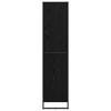 Sideboard 2 pcs Black Oak Effect 81 x 36 x 150.5 cm