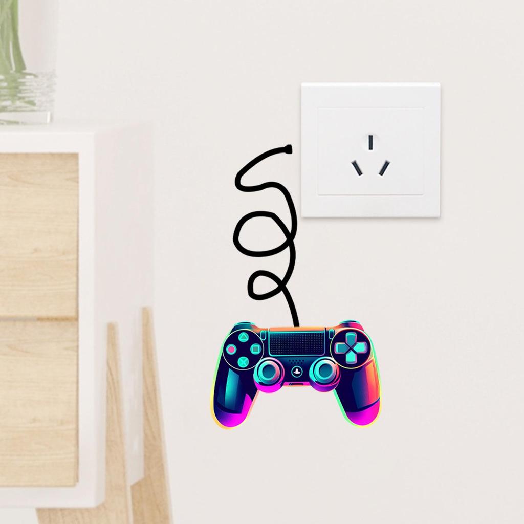 Arcade-Style Game Console Switch Self-Adhesive Decorative Sticker
